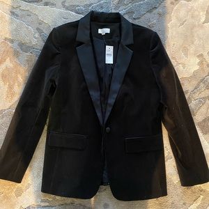 J Crew Velour Blazer